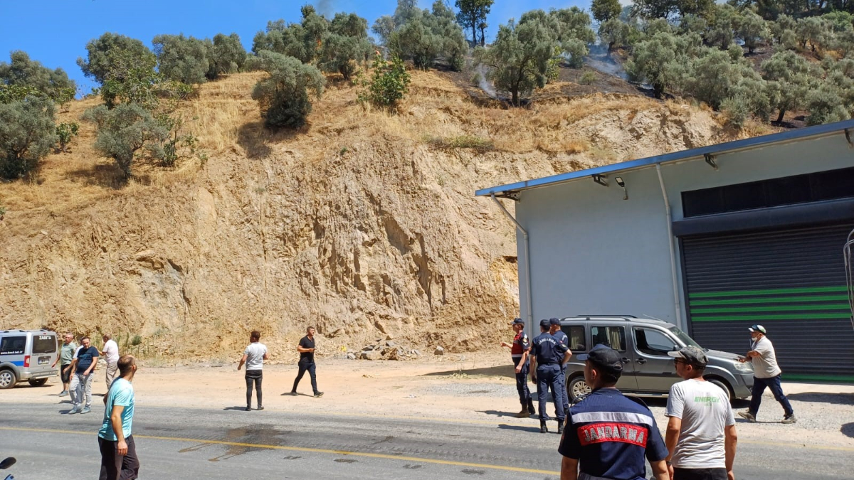 Aydın’da zirai alanda korkutan yangın: Havadan ve karadan müdahale sürüyor