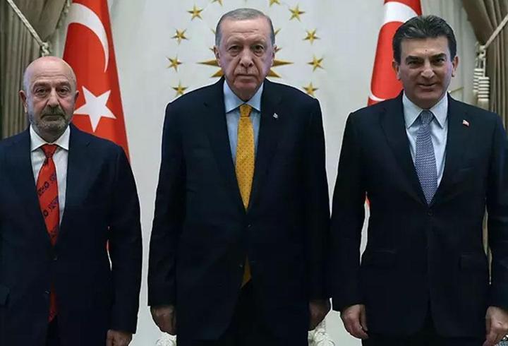 Cumhurbaşkanı Erdoğan, OYAK Heyeti’ni kabul etti