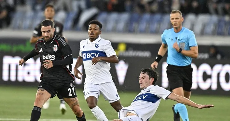 Beşiktaş İsviçre’de istediğini alamadı! Kartal, Lausanne ile yenişemedi