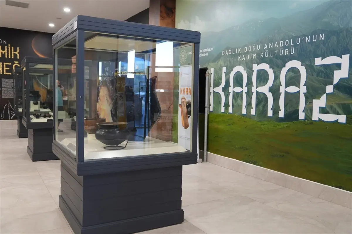 Karaz Kültürü Eserleri Erzurum Müzesi’nde Sergileniyor