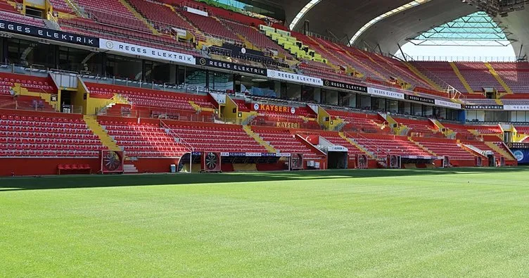 Kayserispor-Galatasaray maçının oynanacağı stadyum hazır!
