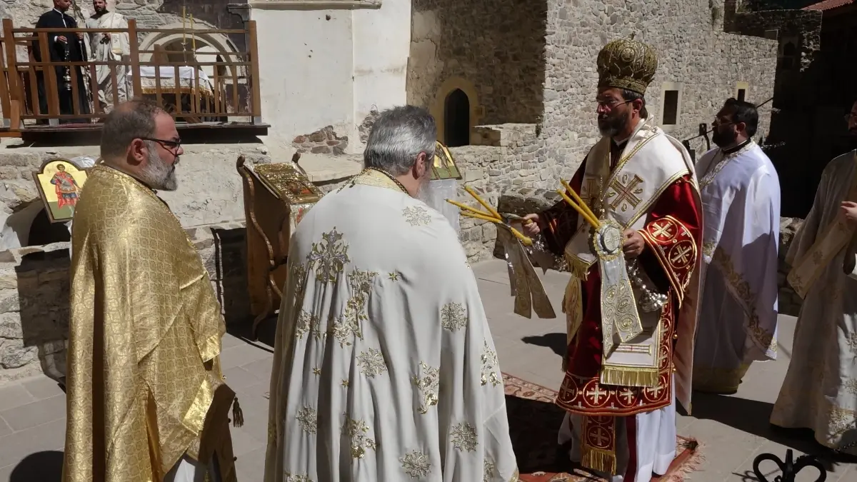 Sümela Manastırı’nda 12. Ayin Gerçekleşti