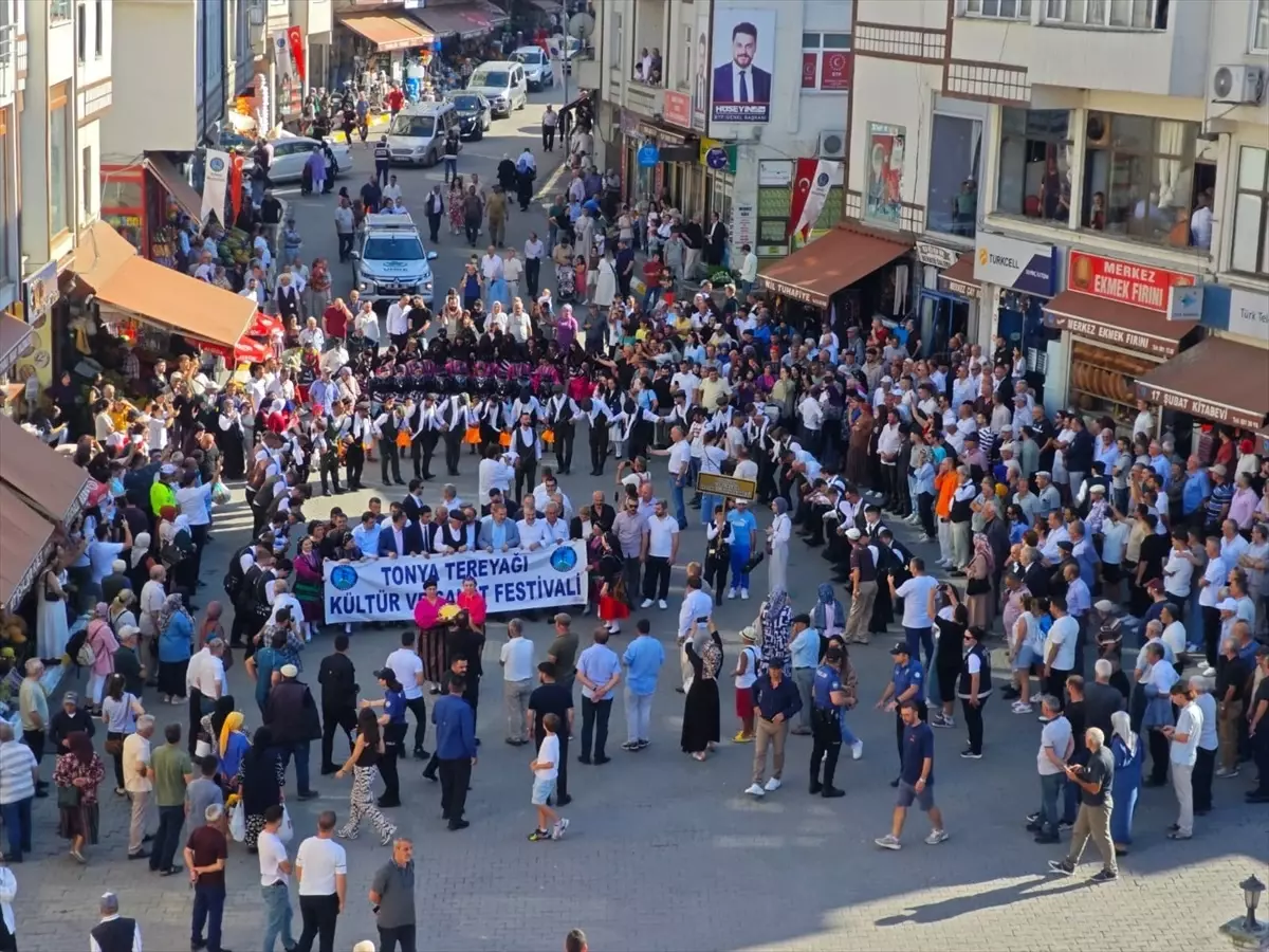Tonya Tereyağı Kültür ve Sanat Festivali Başladı
