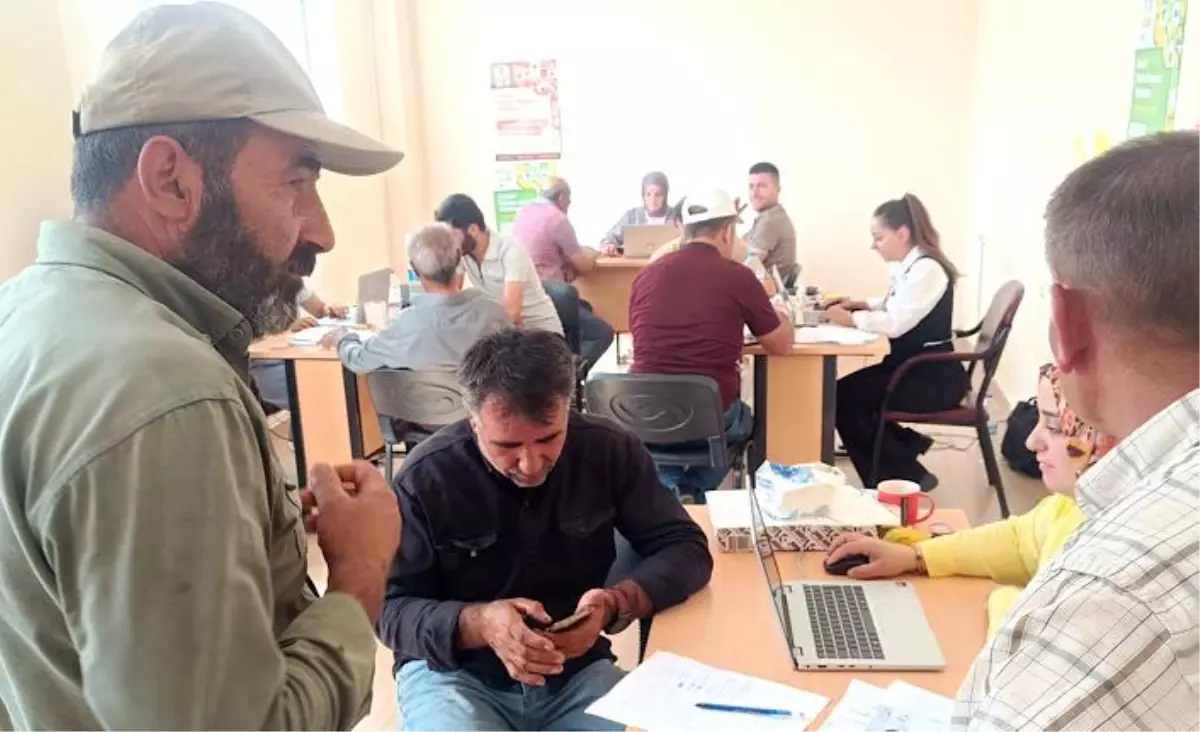 Yüksekova’da Tarım Sayımı Çalışmaları Hızla Devam Ediyor