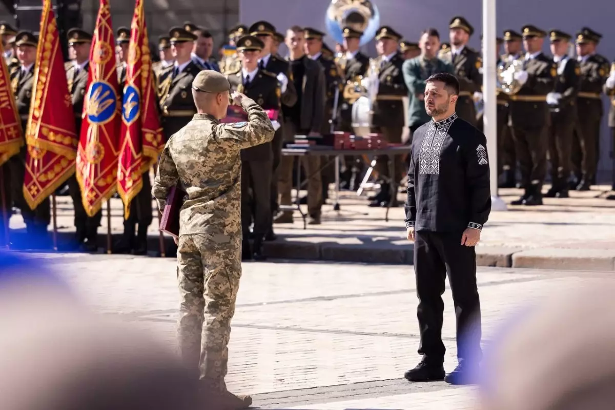Zelenskiy, Ukrayna’nın 34. Bağımsızlık Günü’nde Güçlü Mesajlar Verdi