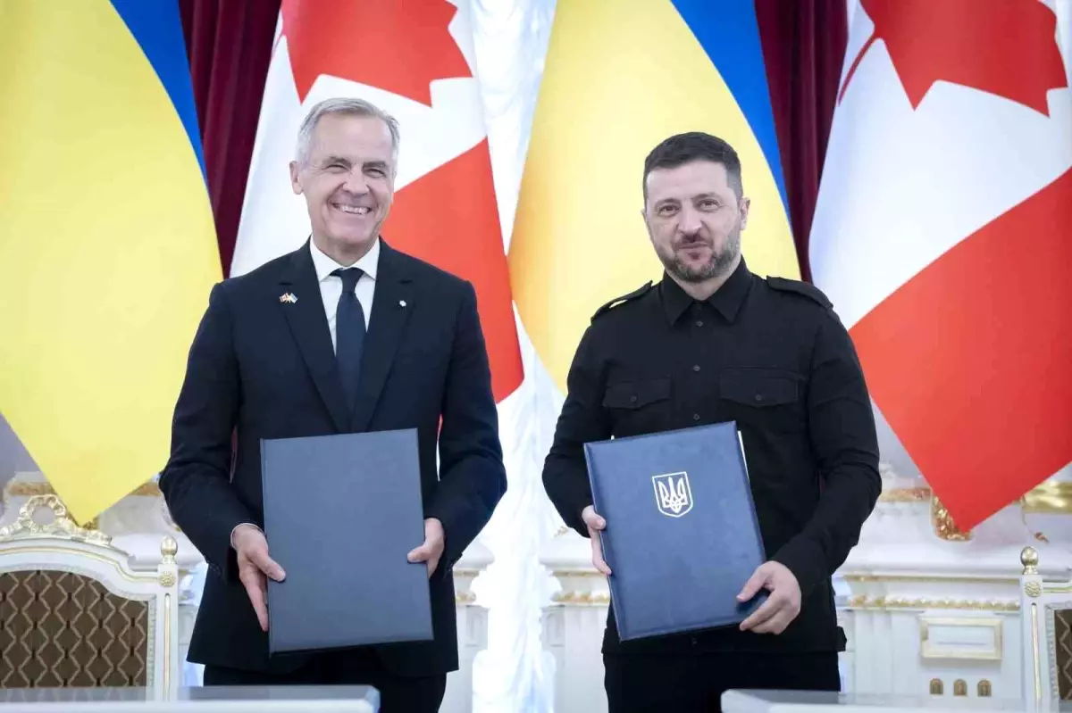Zelenskiy ve Carney, Ukrayna’da Barış Sürecini ve Güvenlik Garantilerini Görüştü