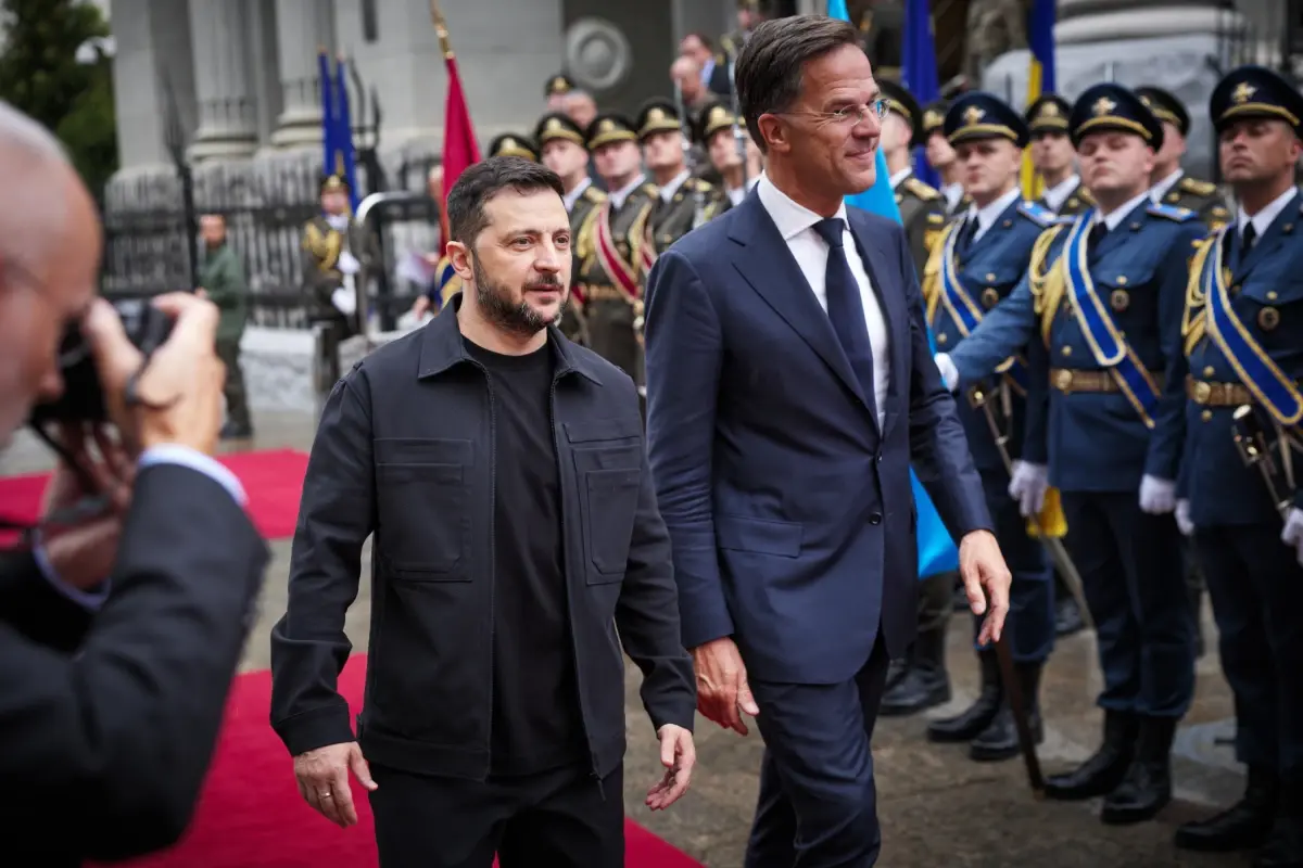 Zelenskiy ve NATO Genel Sekreteri Rutte’den Güvenlik Görüşmesi