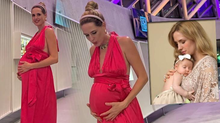 Fit haliyle dikkat çekti! Wilma Elles ve bebeği Leon Mirza’dan yeni kare