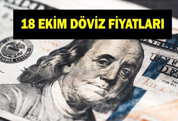 18 Ekim dolar, Euro ve sterlin fiyatları! Dolar, euro ve sterlin ne kadar oldu? 18 Ekim 2025 güncel döviz fiyatları