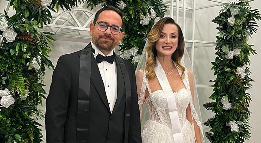Milliyet.com.tr’nin mutlu günü! Melek ve Demirhan evlendi