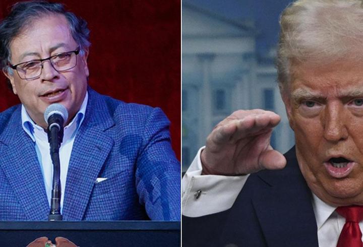 Trump ‘uyuşturucu lideri’ diyerek suçlamıştı! Kolombiya Cumhurbaşkanı Petro’dan o sözlere yanıt