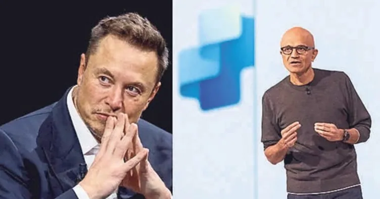 Elon Musk ile Microsoft’un patronu Nadella atıştı