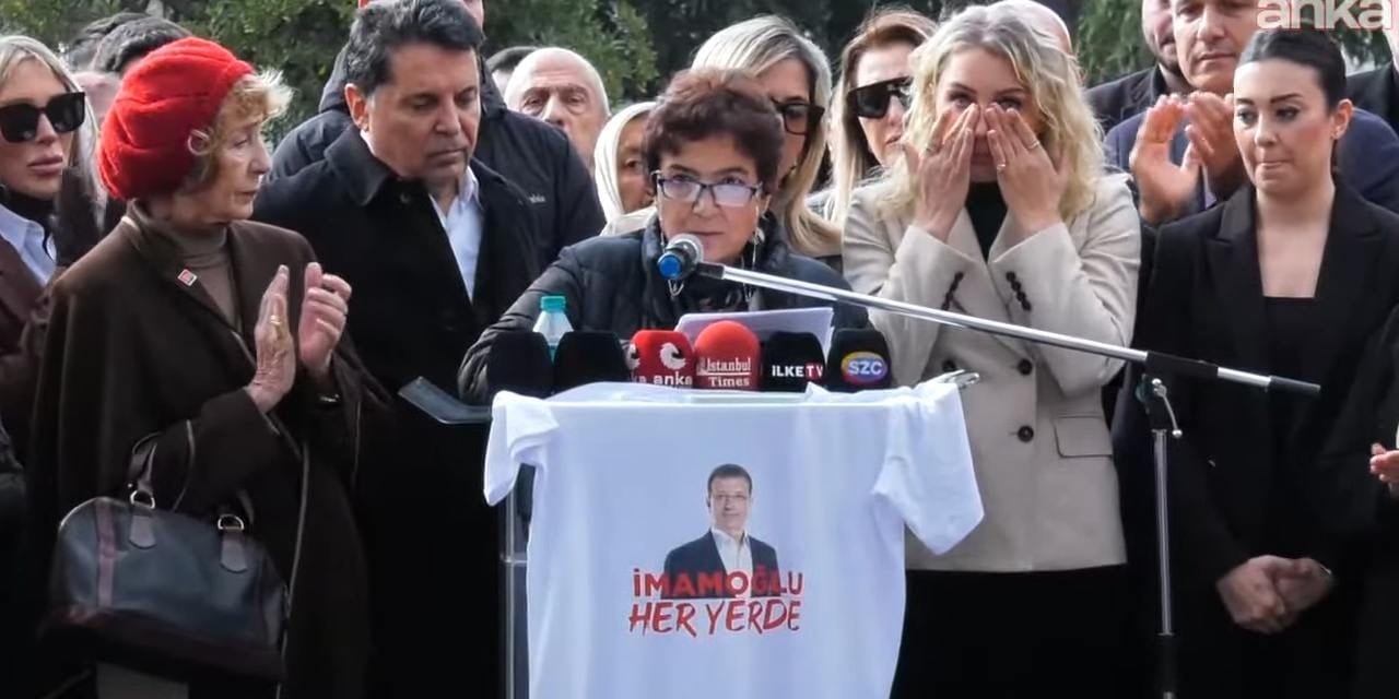 Erdoğan barikatına itiraz ettiği için tutuklanmıştı: Eda Saraç’ın annesi konuştu, Dilek İmamoğlu gözyaşlarına boğuldu