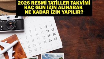 2026 RESMİ TATİLLER TAKVİMİ: 2026 Resmi Tatil Günleri Hangi Zamanlara Denk Geliyor İşte 2026 Resmi Tatil Tarihleri...