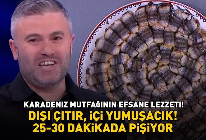 Karadeniz mutfağının efsane lezzeti MasterChef’te! Hamsi sarma dediğin böyle yapılır! 25–30 dakika pişiyor!