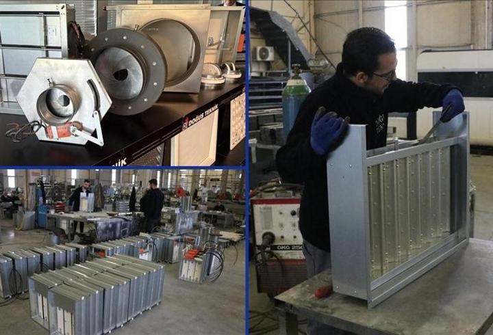 Tekirdağ’dan 20 ülkeye havalandırma ekipmanı ihracatı