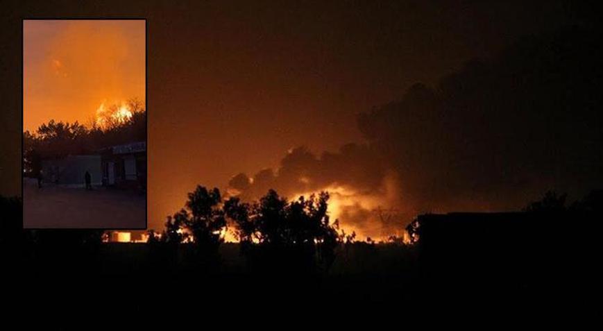 Rusya’da doğal gaz boru hattında şiddetli patlama! O anlar kameraya yansıdı