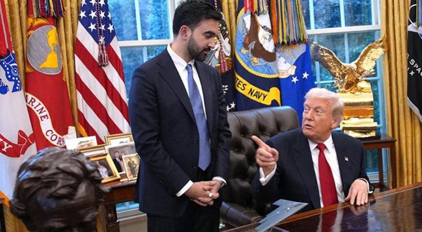 Beyaz Saray’daki görüşmeye ‘faşist’ sorusu damga vurdu! Mamdani donakaldı, Trump’tan yanıt gecikmedi