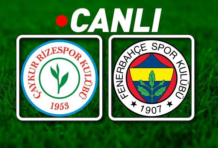 Fenerbahçe, Çaykur Rizespor deplasmanında! Muhtemel 11’ler…
