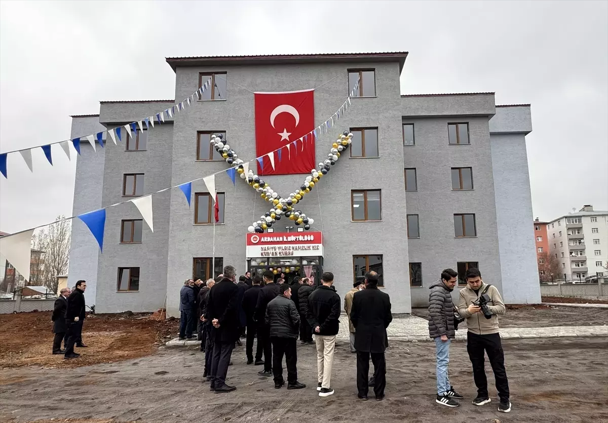 Ardahan’da hayırseverlerin desteğiyle inşa edilen Kur’an kursunun açılışı yapıldı