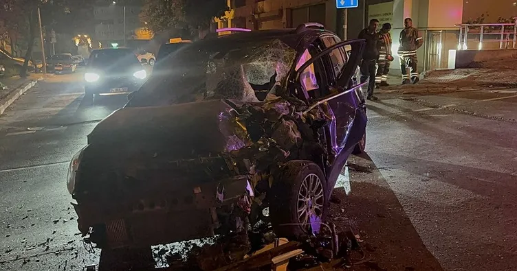 Bayrampaşa’da yolcu otobüsü ile otomobil çarpıştı: 3 yaralı