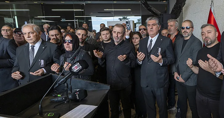 Beşiktaş’ın eski asbaşkanı Levent Erdoğan için tören düzenlendi!