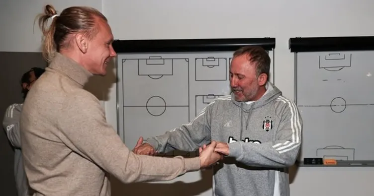Domagoj Vida’dan Beşiktaş’a ziyaret