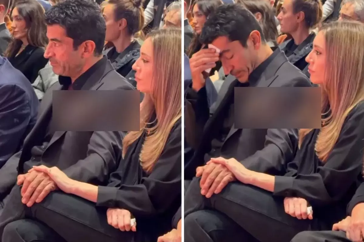 Kenan İmirzalıoğlu’nu gözyaşlarına boğan olay! Sinem Kobal bir an olsun elini bırakmadı