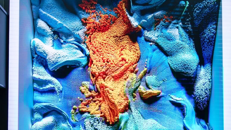 Refik Anadol’un eseri, Resim Heykel Müzesi’nde