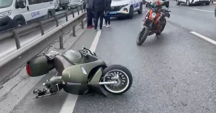Sefaköy’de motosiklet bariyerlere çarptı: 1 ölü, 1 ağır yaralı