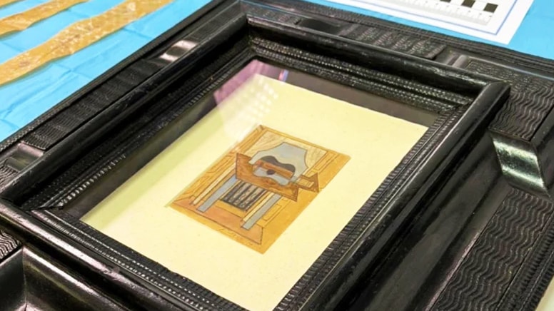 Kayıp Picasso tablosu bulundu