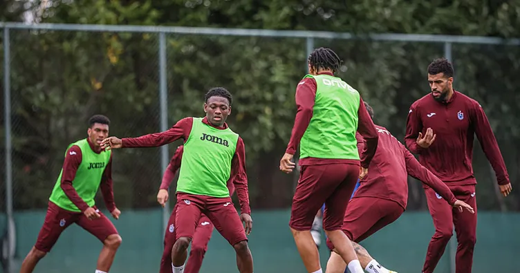 Trabzonspor’da Başakşehir maçı mesaisi sürüyor!