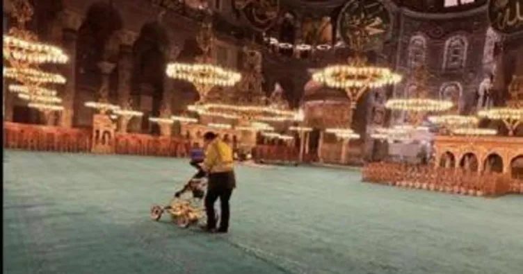 Vakıflar Genel Müdürlüğü’nden açıklama! “Ayasofya’ya yüksek tonajlı kamyonların sokulduğu” iddiaları gerçeği yansıtmıyor