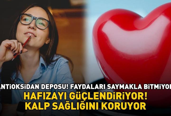Antioksidan deposu! İçinde yok yok: Omega-3 yağ asitleri, E, C ve K vitaminleri! Hafızayı güçlendiriyor, kalp sağlığını koruyor