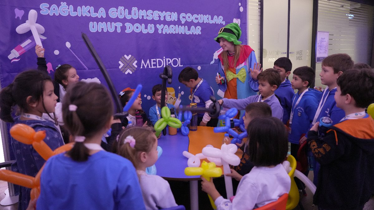 Dünya Çocuk Günü’ne özel Medipol Diş Festivali coşkusu