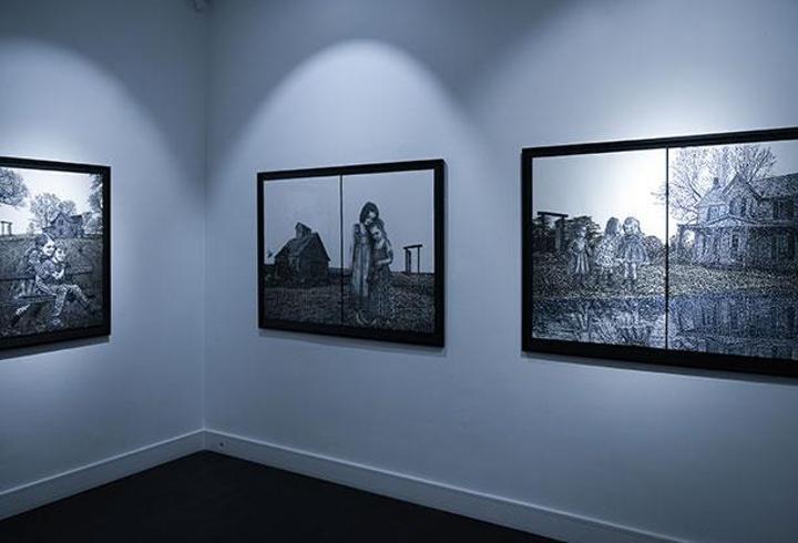 ‘I Closed the Door from the Outside’ isimli solo sergisi, VISION ART PLATFORM’DA!