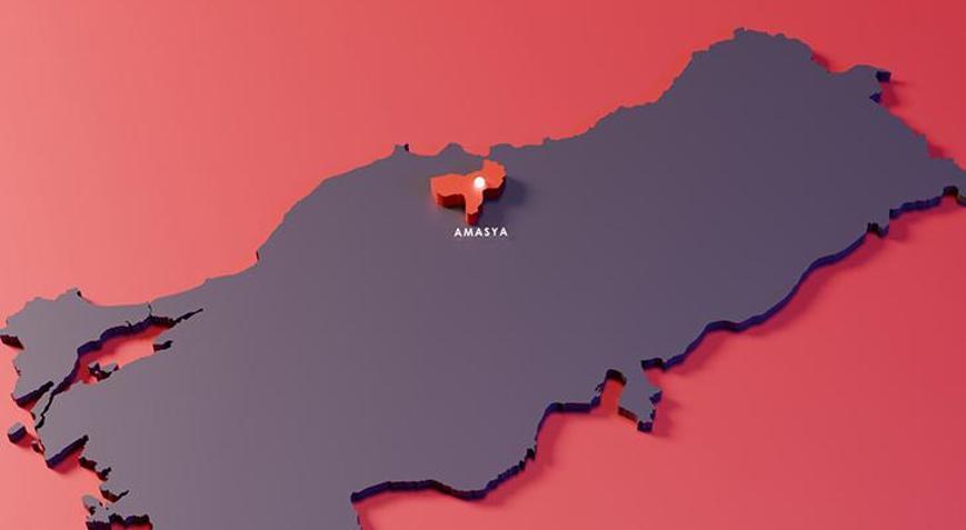 Amasya Haritası: Amasya İlçeleri Nelerdir, Kaç İlçesi Vardır? Amasya Hangi Bölgededir?