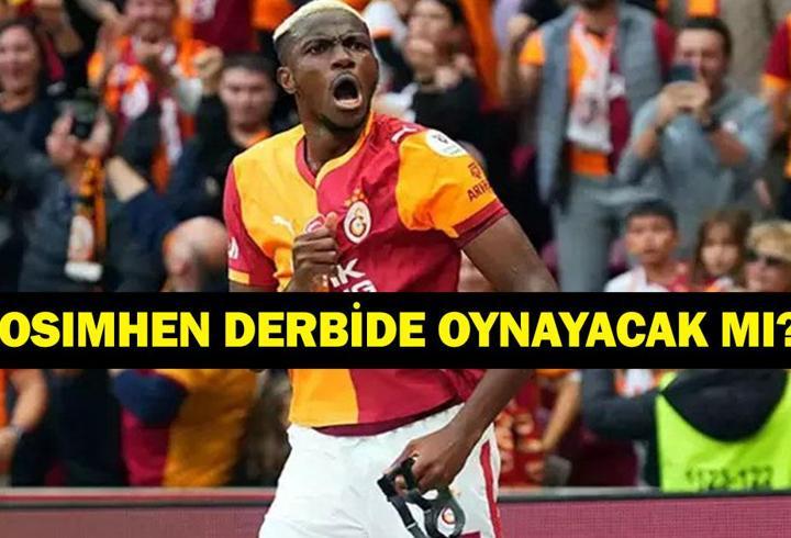 Osimhen Derbide Oynayacak Mı? Fenerbahçe Galatasaray Maçı Öncesi Osimhen’in Sağlık Durumu Nasıl? Dursun Özbek Son Durumu Açıkladı!