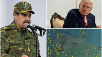 Trump’ın açıklamasının ardından Venezuela’da uçuş trafiği durdu