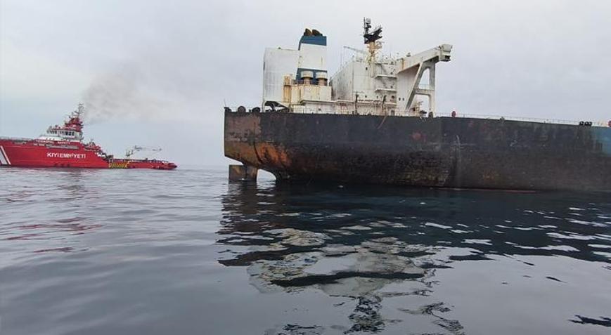 Ulaştırma Bakanlığı açıkladı! İşte Karadeniz’de yanan gemide son durum
