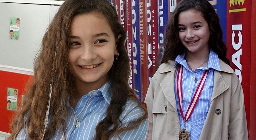 Türkiye’nin gururu! 9 yaşındaki Lina matematik şampiyonu oldu: Çalıştım ve altın madalyamı aldım