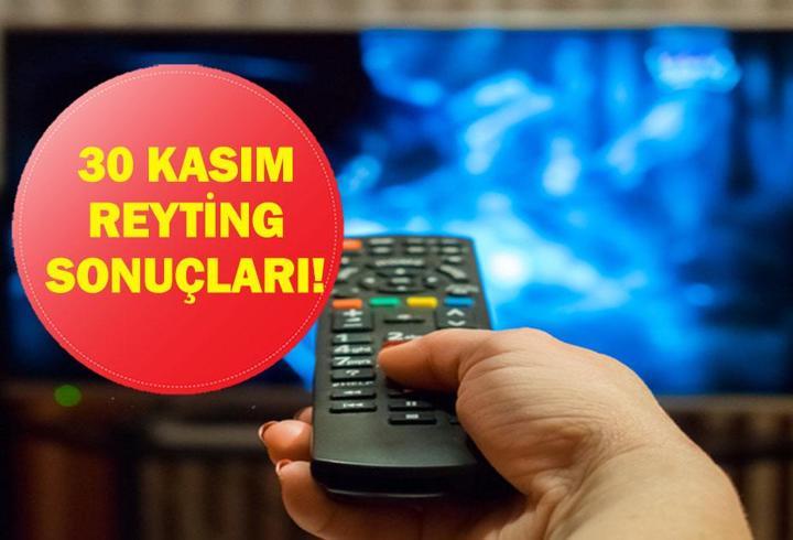 30 KASIM REYTİNG SONUÇLARI: Kim Milyoner Olmak İster?, Cengizhan Destanı, Sahtekarlar, Bereketli Topraklar, Çarpıntı, İsviçre – Türkiye | FIBA 2027 Basketbol Dünya Kupası Elemeleri, MasterChef Türkiye gecenin birincisi kim oldu? İşte 30 Kasım reytingleri…