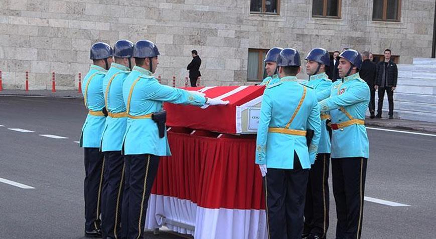 Vefat eden eski milletvekili için TBMM’de tören