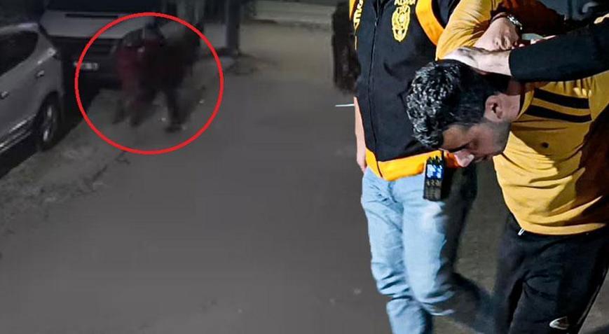 Görüntüler infial yaratmıştı! Başını otomobile çarpıp yere fırlatan baba tutuklandı