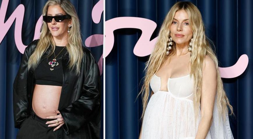 İki ünlü isim, tek ödül töreni… Hamile olduklarını kırmızı halıda ilan ettiler