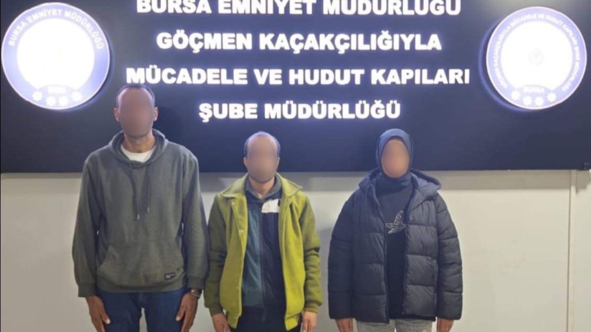 Bursa’da kaçakçılık operasyonu 8 göçmen yakalandı: Organizatörler gözaltında