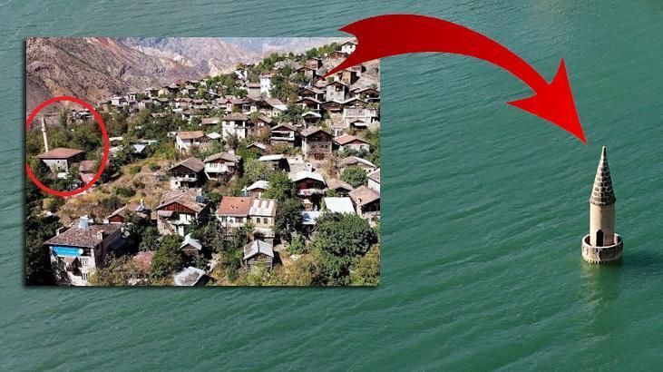 Kayıp köy ortaya çıktı! Görüntüler şaşırttı