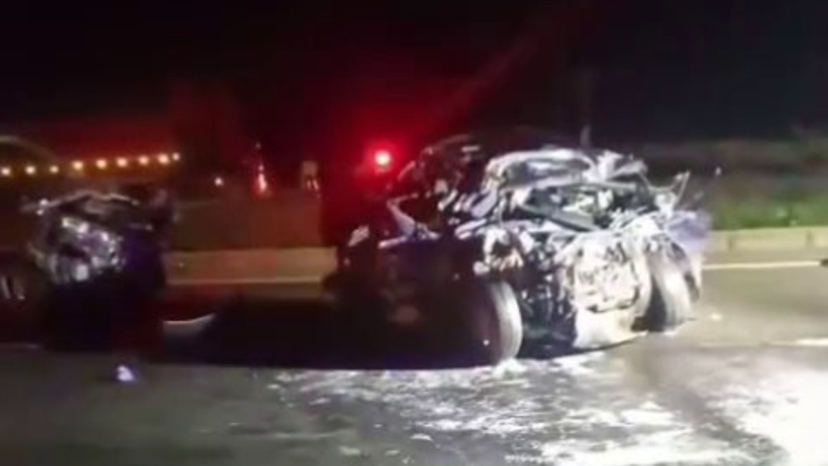 Tekirdağ’da feci kaza: 2 genç hayatını kaybetti, 1 kişi yaralandı