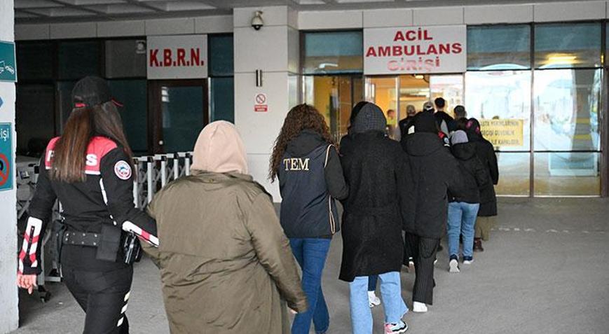 Edirne merkezli FETÖ operasyonunda 12 zanlı gözaltına alındı