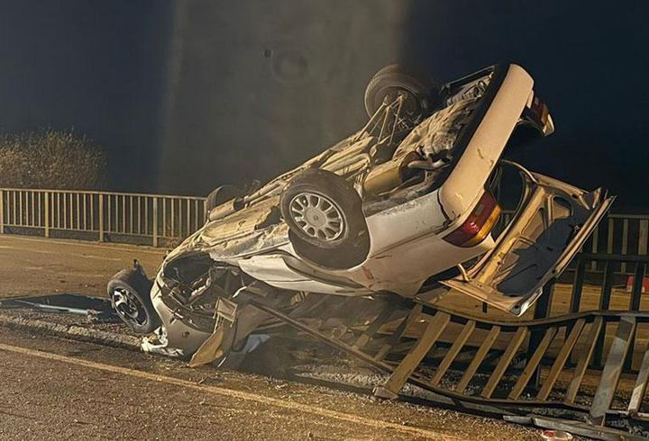 Afyonkarahisar’da akılalmaz kaza: 1 ölü, 3 yaralı